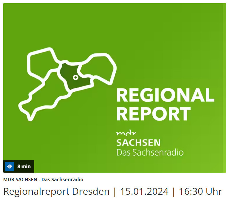 Projekt „ÖPNV/SPNV für alle“ im Regionalreport Dresden des MDR Sachsen