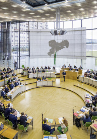 Plenarsitzung im Sächsischen Landtag