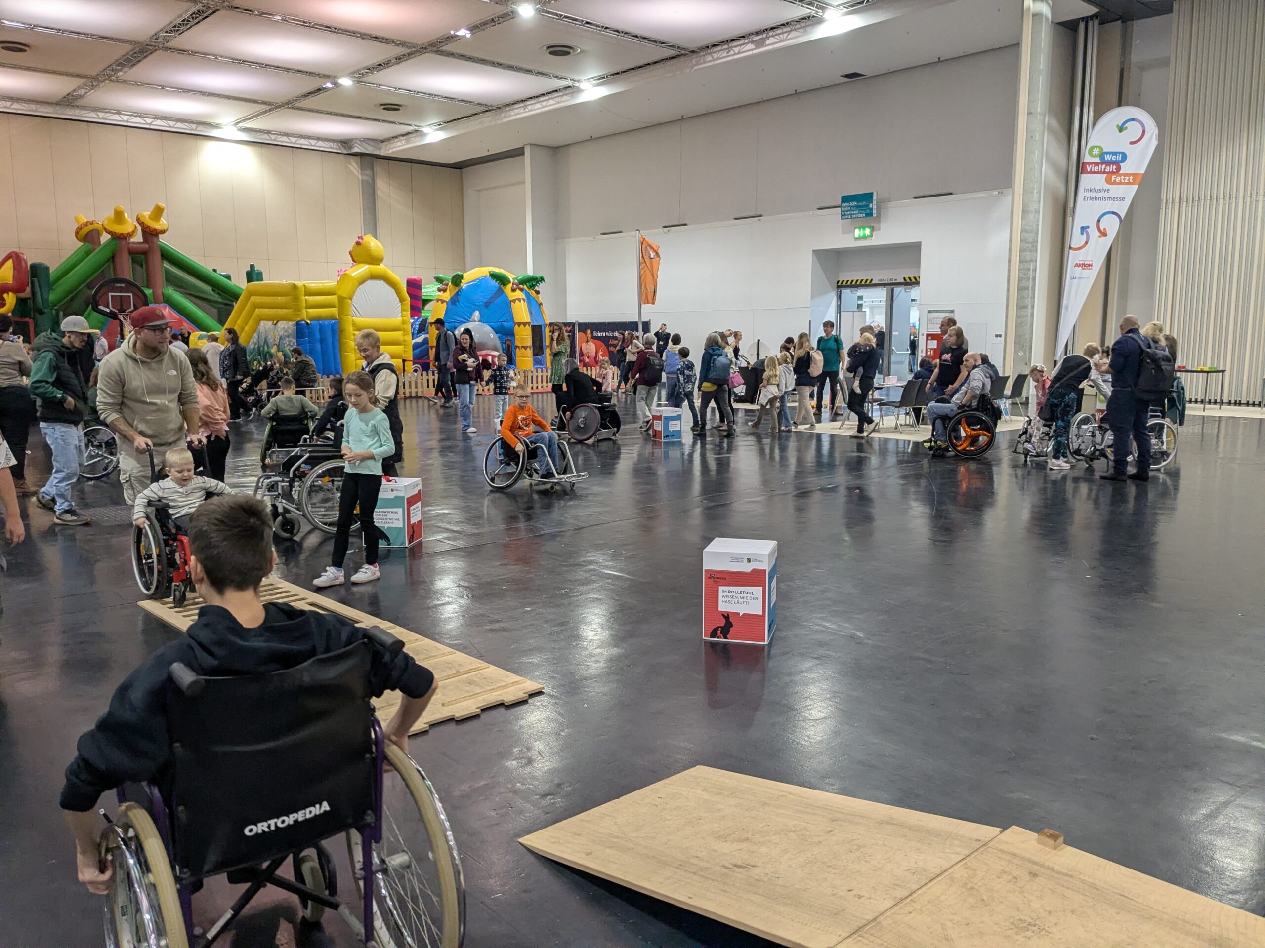Rückblick auf unsere erste inklusive Erlebnismesse bei der spielraum Messe in Dresden